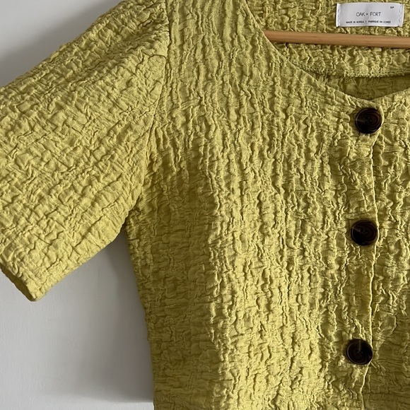 Oak + Fort Cropped Blouse - Picture 2 of 5